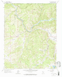 Wirt Canyon 1963 topographic map thumbnail