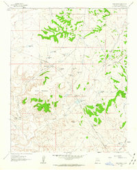 Wolf Stand 1961 topographic map thumbnail