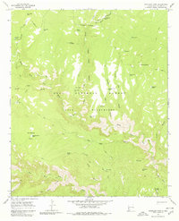 Woodland Park 1965 topographic map thumbnail