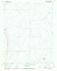 Yellow Hill 1966 topographic map thumbnail