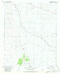 Yeso Mesa 1981 topographic map thumbnail