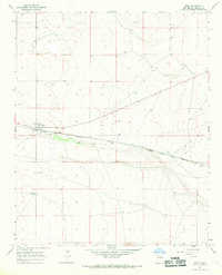 Yeso 1966 topographic map thumbnail