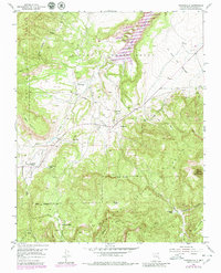 Youngsville 1953 topographic map thumbnail