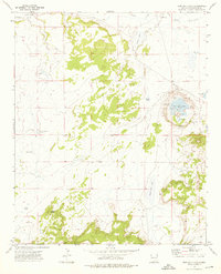 Zuni Salt Lake 1972 topographic map thumbnail