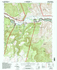 Abiquiu 1995 topographic map thumbnail