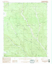 Abreu Canyon 1987 topographic map thumbnail