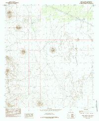 Aden Crater 1985 topographic map thumbnail
