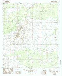 Aden Hills 1985 topographic map thumbnail