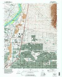 Alameda 1990 topographic map thumbnail