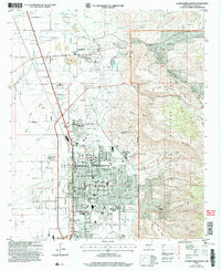 Alamogordo North 2004 topographic map thumbnail