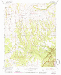 Alire 1953 topographic map thumbnail