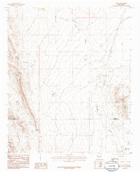 Alivio 1985 topographic map thumbnail