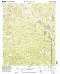 Allie Canyon 1999 topographic map thumbnail