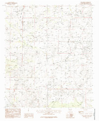 Angel Draw 1985 topographic map thumbnail