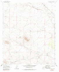 Antelope Hill 1963 topographic map thumbnail