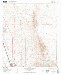 Anthony 1955 topographic map thumbnail
