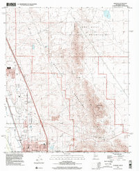Anthony 1996 topographic map thumbnail
