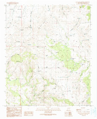 Applegate Mountain 1990 topographic map thumbnail