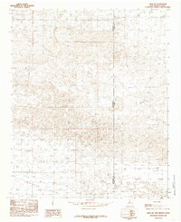 Arch NE 1985 topographic map thumbnail