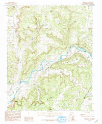 Archuleta 1985 topographic map thumbnail