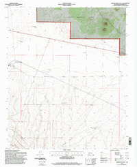 Arrowhead Well 1995 topographic map thumbnail