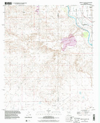 Arroyo Cuervo 1996 topographic map thumbnail