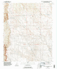 Arroyo De Las Calabacillas 1990 topographic map thumbnail