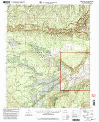 Arroyo Del Agua 2002 topographic map thumbnail