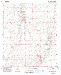 Bar C Bar Ranch 1952 topographic map thumbnail