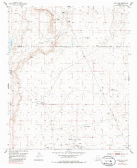 Basin Well 1953 topographic map thumbnail