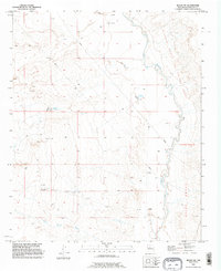 Belen NW 1991 topographic map thumbnail
