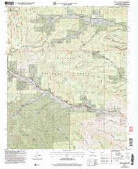 Bell Canyon 2004 topographic map thumbnail