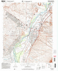 Bernalillo 2006 topographic map thumbnail