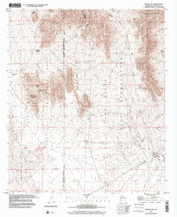 Bishop Cap 1996 topographic map thumbnail
