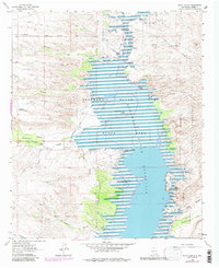 Black Bluffs 1961 topographic map thumbnail
