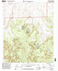 Black Peak 1999 topographic map thumbnail