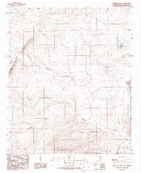 Blackwater Hill 1988 topographic map thumbnail