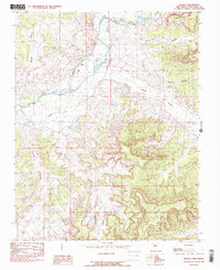 Blanco 1985 topographic map thumbnail