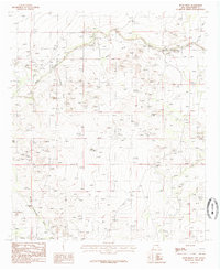 Bond Draw 1985 topographic map thumbnail