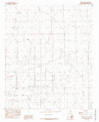 Buckeye NE 1985 topographic map thumbnail