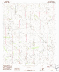 Buckeye NW 1985 topographic map thumbnail