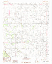 Buckeye 1985 topographic map thumbnail