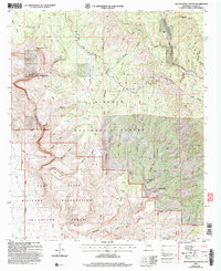 Bug Scuffle Canyon 2004 topographic map thumbnail
