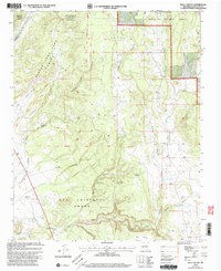 Bull Canyon 2002 topographic map thumbnail