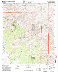 Bullis Spring Ranch 2001 topographic map thumbnail