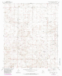 Button Mesa North 1978 topographic map thumbnail