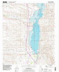 Caballo 1996 topographic map thumbnail