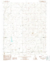 Longhorn Reservoir 1990 topographic map thumbnail