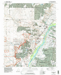 Los Griegos 1990 topographic map thumbnail