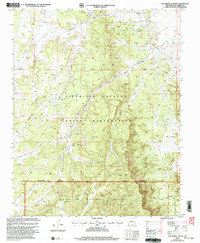 Los Indios Canyon 2002 topographic map thumbnail